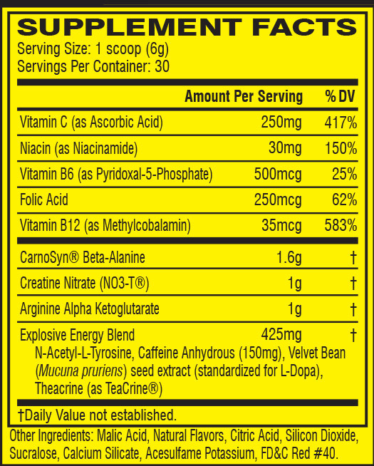 c4 pre workout berry bomb