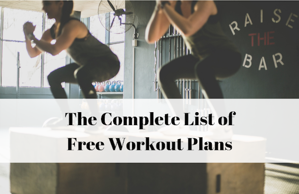 Free Workout Plans 
