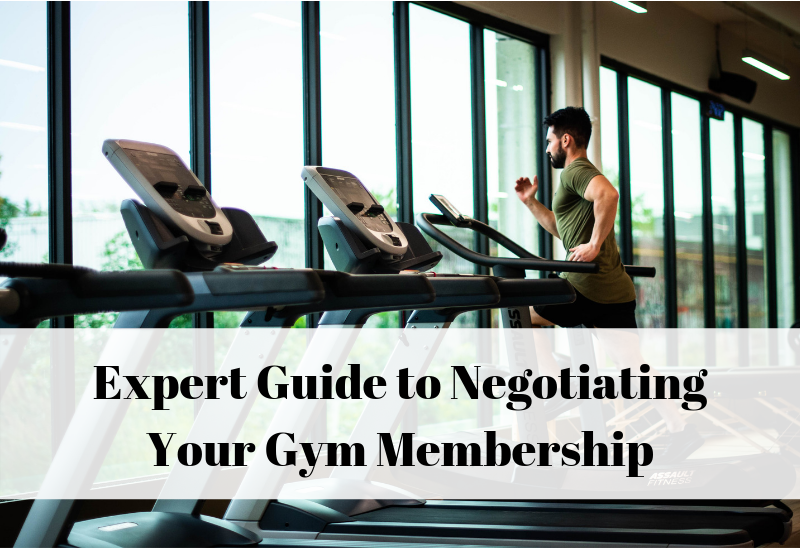 Negotiate your gym membership
