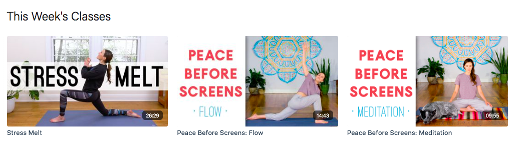 Find What Feels Good screenshot Yoga with Adriene