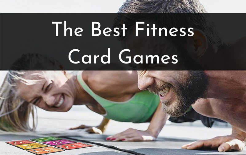 Fitness Game for All Ages Full Body Fitness Card Game with 52 Bodyweight Exercises Playout Game of Fitness 