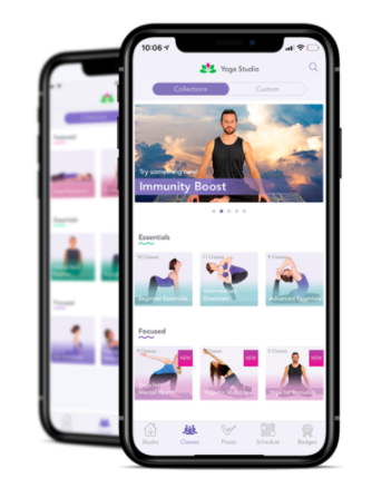 Yoga Studio app screenshot